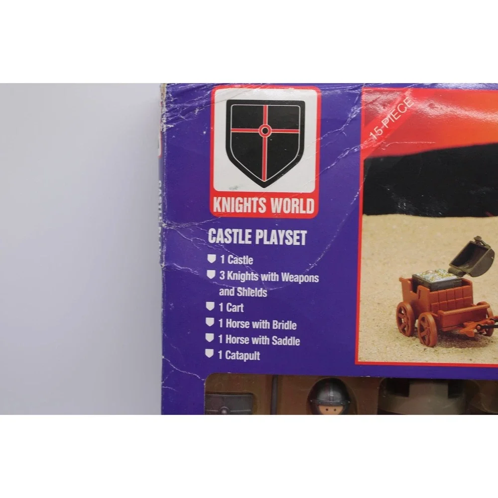 1992 Knight's World Castle Playset NEW Toys 'R Us VTG Sealed